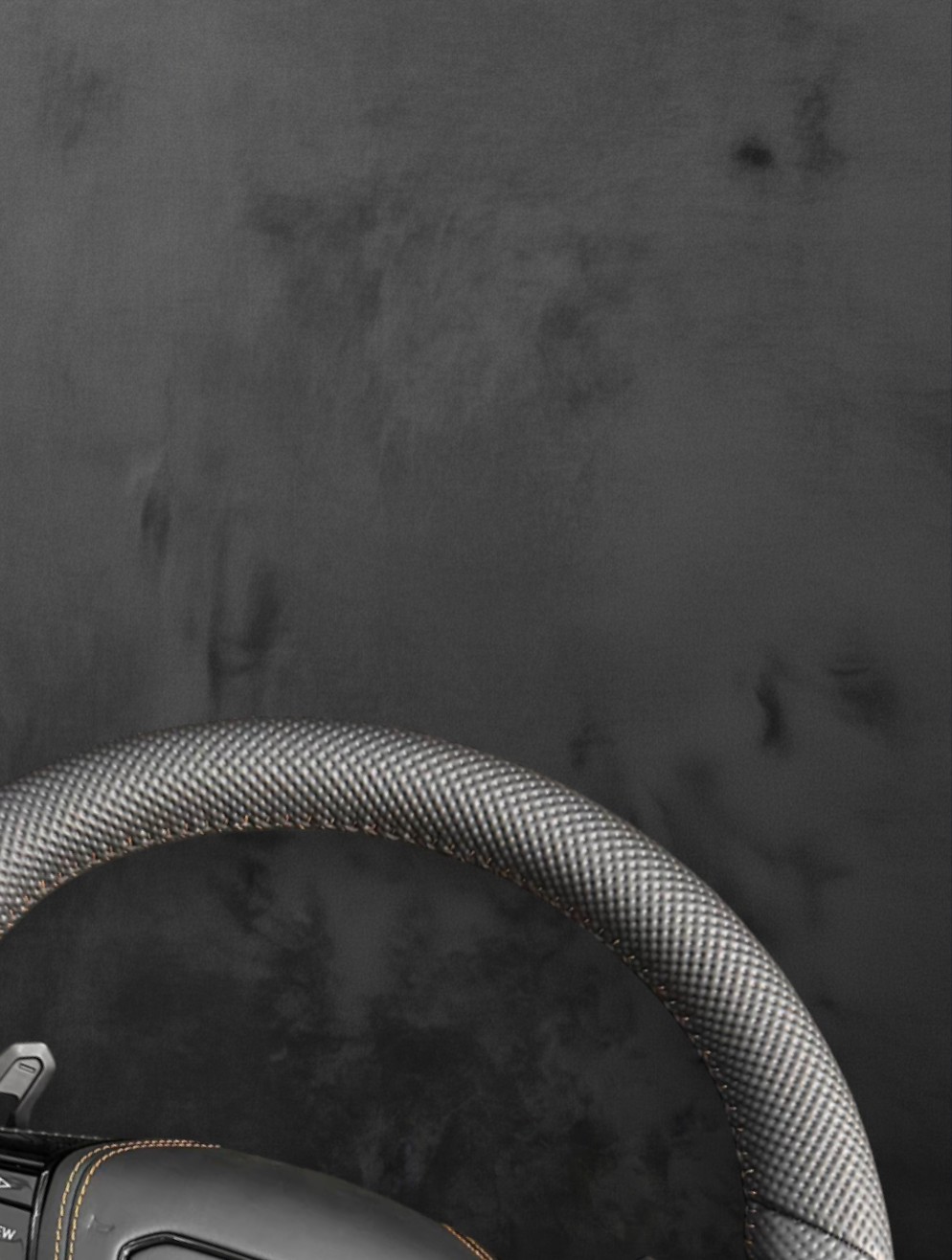 Custom Audi Perforated leather Sport Steering Wheel